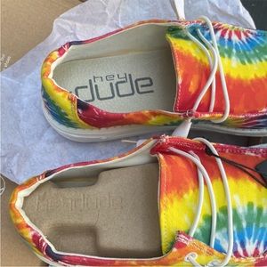 Hey Dude Mandala Tye Dye Size 8 Brand New without box!!!